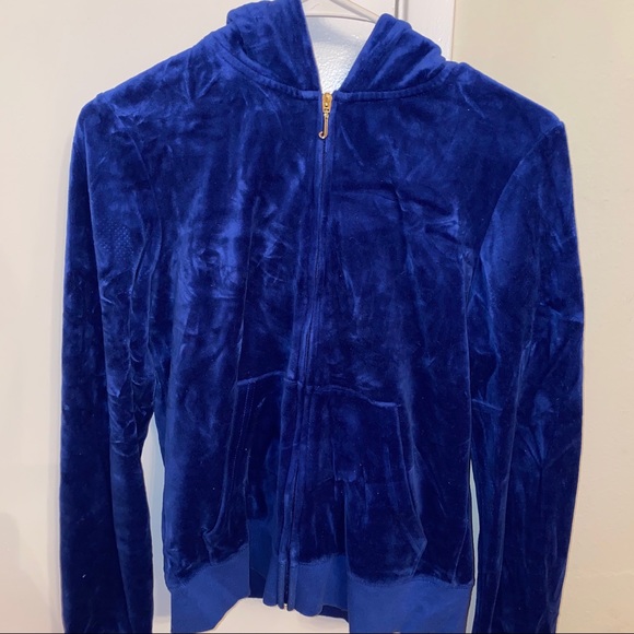 JUICY COUTURE ZIP UP HOODIE - Picture 1 of 2